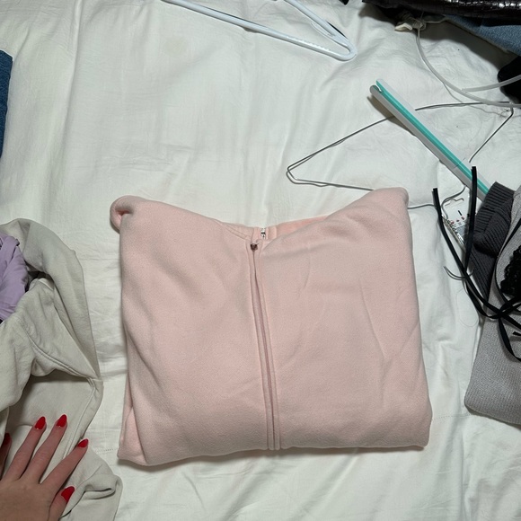 TNA pink zip up sweater (oversized) - Picture 4 of 4